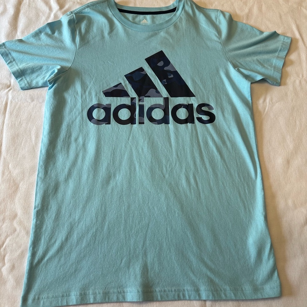 Adidas Short Sleeve Tee Shirt - Boys Size Large (14/16) NWT